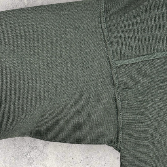 NWT SNS Herning 100% Wool Full Zip Sweater Jacket Green Mens Size‎ XL Cardigan - Picture 11 of 16
